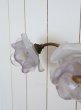 画像13: フランス 薔薇の2灯ウォールライト (13)