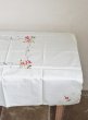 画像9: お花の刺繍がかわいい テーブルクロス (9)