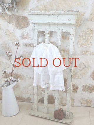 フランスブロカント**アンティーク手編みニードルレースガロン・グロポワンドヴニーズ アンティーク・ブロカントのレースやミラー・フレームなどインテリア