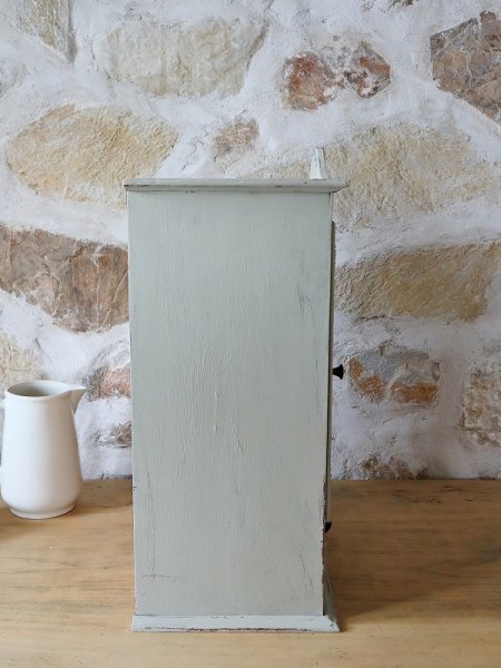 画像14: フランス デザインがかわいい ウォールミラーキャビネット (14)