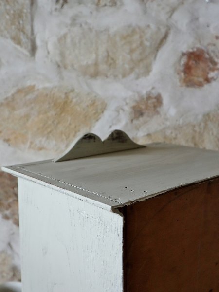 画像20: フランス デザインがかわいい ウォールミラーキャビネット (20)