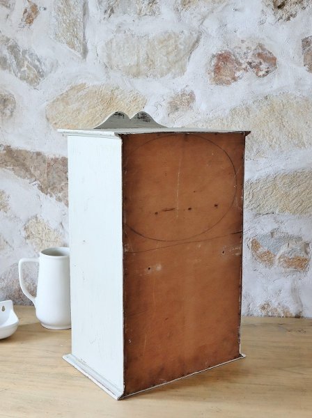 画像18: フランス デザインがかわいい ウォールミラーキャビネット (18)