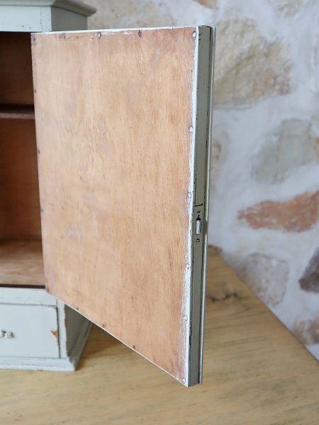 画像13: フランス デザインがかわいい ウォールミラーキャビネット (13)