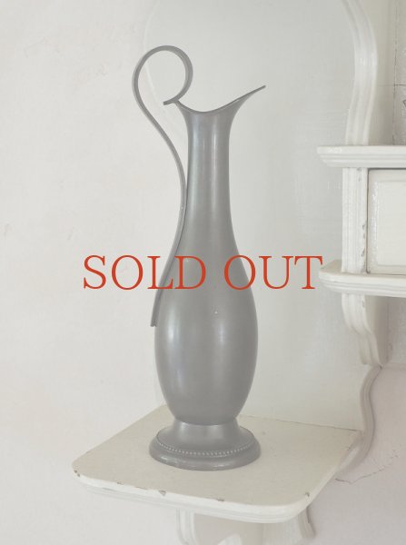 画像6: フランス ティン製フラワーベース (6)