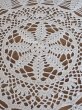 画像4: フランス デザインがかわいい レース編み テーブルセンター (4)