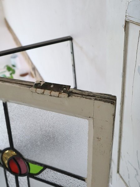 画像10: イギリス 薔薇が素敵な ステンドグラス (10)