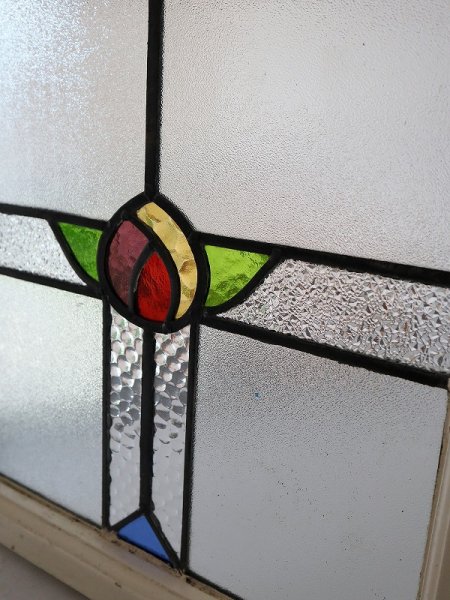 画像4: イギリス 薔薇が素敵な ステンドグラス (4)