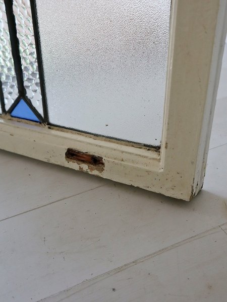 画像6: イギリス 薔薇が素敵な ステンドグラス (6)