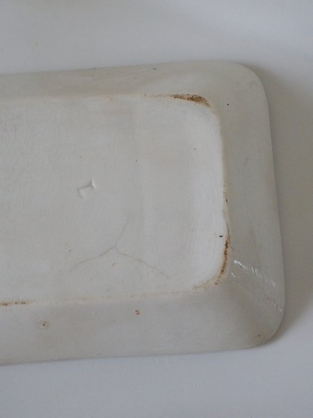 画像12: フランス 陶器製 ソープディッシュ (12)