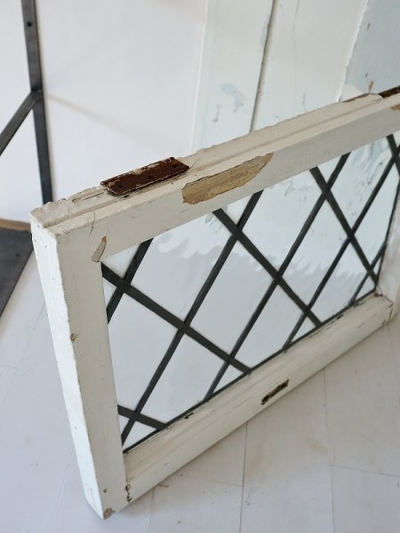 画像7: イギリス ウォーターガラスが素敵な カラーレスステンド (7)