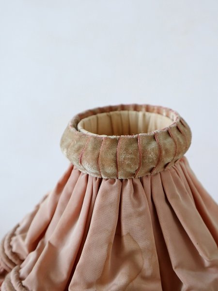 画像4: フランス ガラスのスタンドが素敵な テーブルランプ (4)