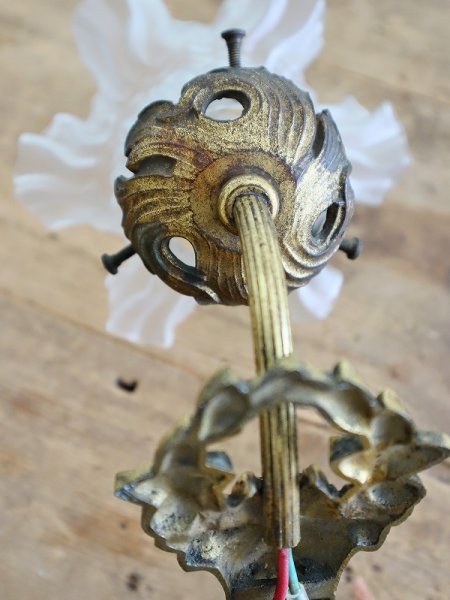 画像14: フランス 薔薇がかわいい 1灯ウォールライト (14)