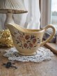 画像2: フランス 撫子模様が 素朴でかわいい ミルククリーマー   10%OFF  (2)