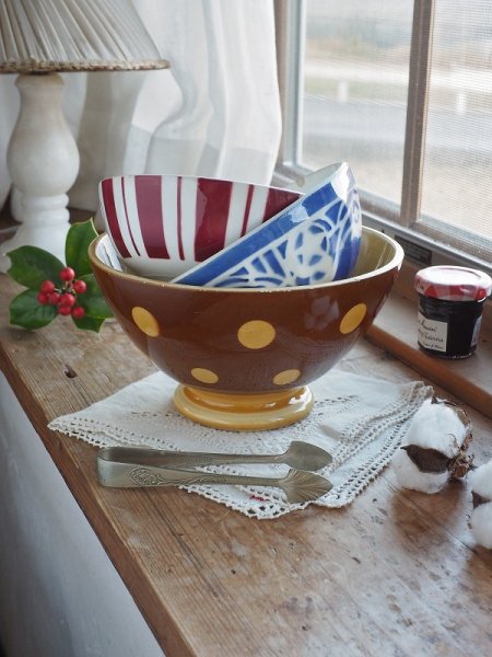 画像11: フランス モロッコ柄 カフェオレボウル   10%OFF  (11)