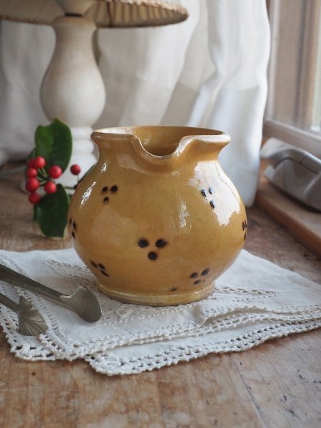 画像4: フランス テラコッタ製 クリーマー   10%OFF  (4)