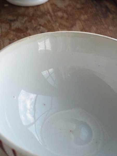 画像5: フランス ストライプがかわいい カフェオレボウル (5)