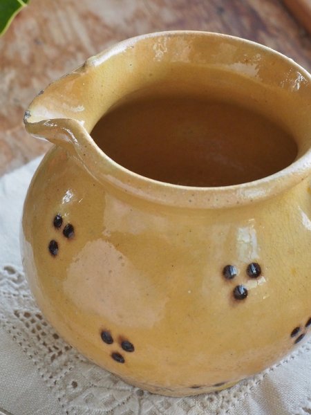 画像9: フランス テラコッタ製 クリーマー   10%OFF  (9)