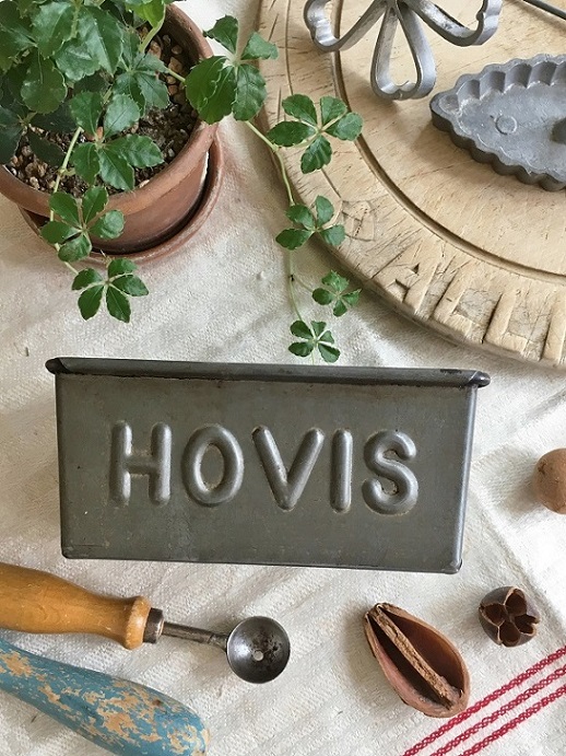 イギリス ヴィンテージ HOVIS ブレッド型 ポット 美品-