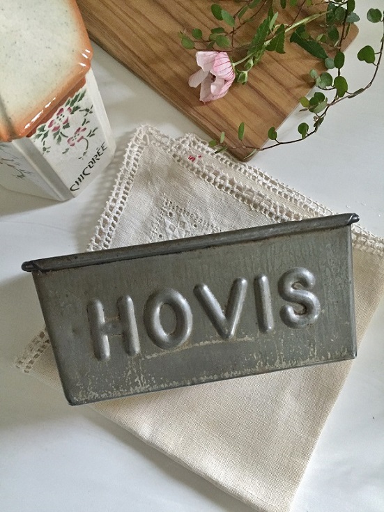 HOVIS パン型 ブリキ アンティーク - 調理器具