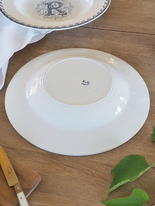 K&G Luneville プレート | Brocante Aile D'ange